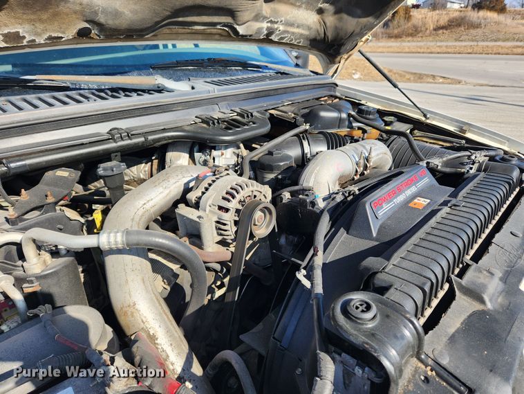 image for item KT9454 2003 Ford F450 Super Duty XL  dump flatbed truck