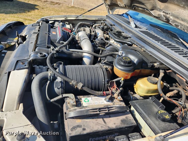 image for item KT9454 2003 Ford F450 Super Duty XL  dump flatbed truck