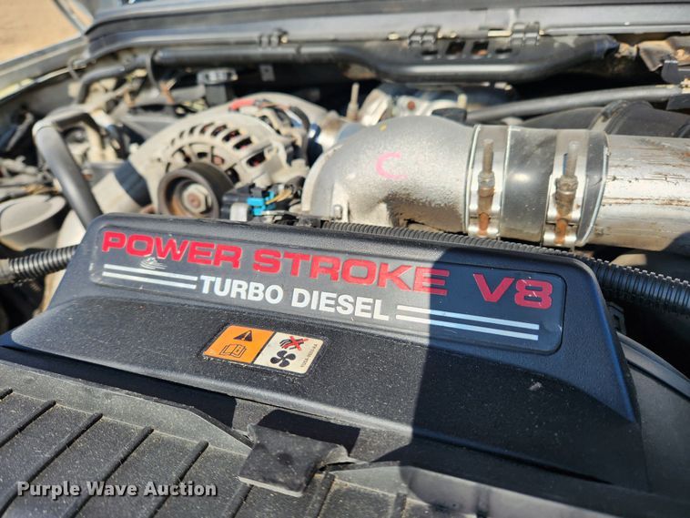 image for item KT9454 2003 Ford F450 Super Duty XL  dump flatbed truck