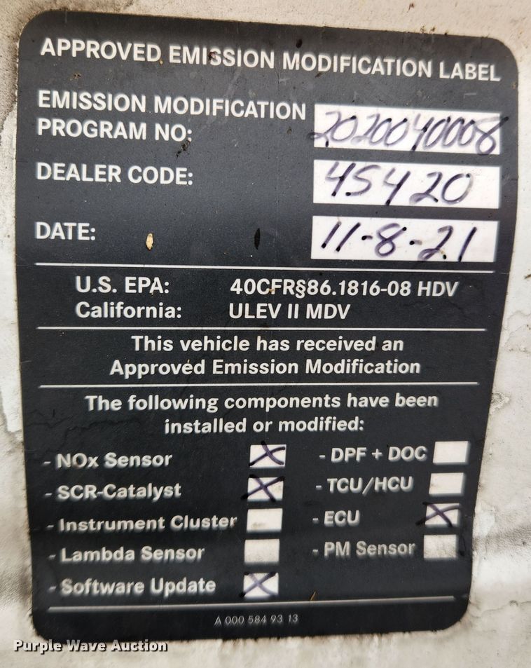 image for item KT9455 2011 Mercedes Benz Sprinter 2500  delivery van