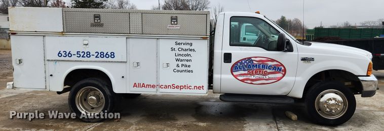 image for item KT9562 1999 Ford F450 Super Duty XLT  utility / service truck