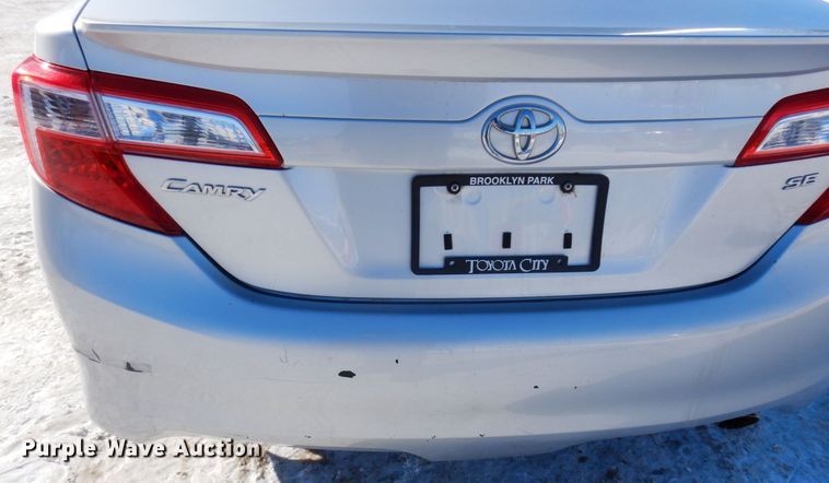 image for item KU9725 2012 Toyota Camry SE