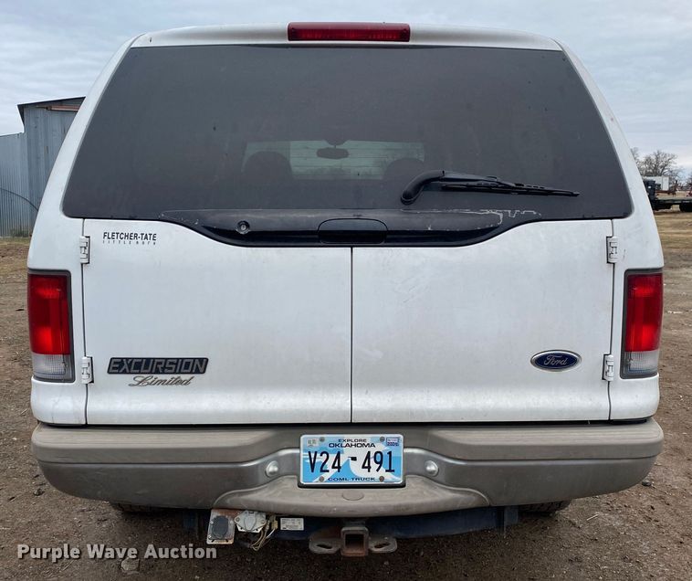image for item KV9747 2000 Ford Excursion  SUV