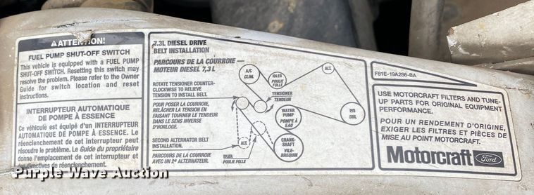 image for item KV9747 2000 Ford Excursion  SUV