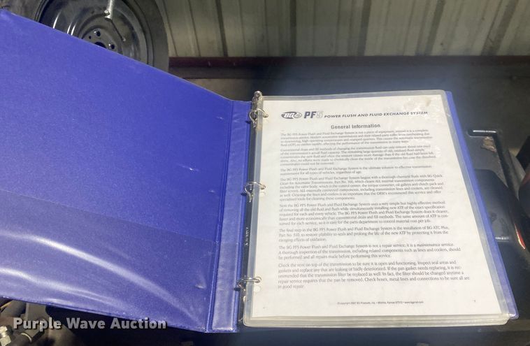 image for item KV9752 BG PF5  power flush and fluid exchange system