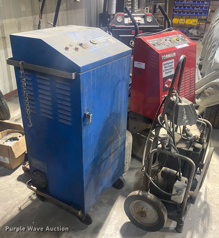 image for item KV9753 (2) refrigerant recovery and recycling systems