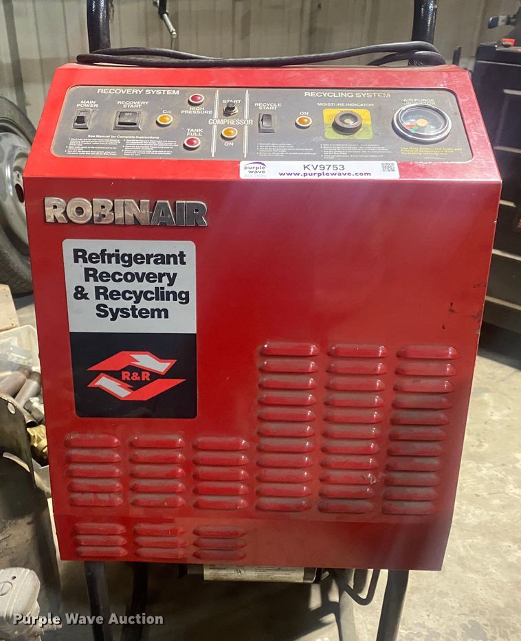 image for item KV9753 (2) refrigerant recovery and recycling systems