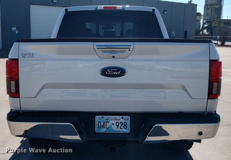 image for item LA9315 2018 Ford F150 Lariat SuperCrew pickup truck