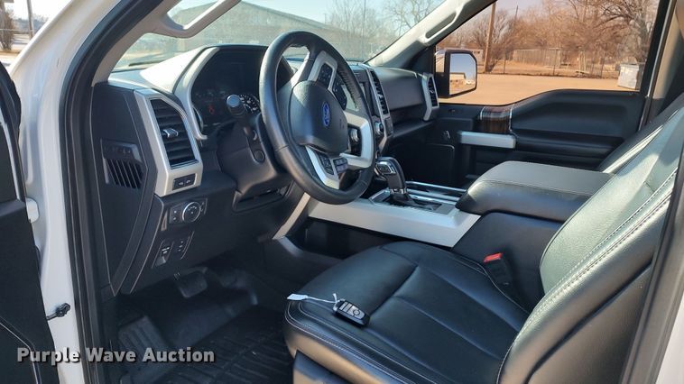 image for item LA9315 2018 Ford F150 Lariat SuperCrew pickup truck