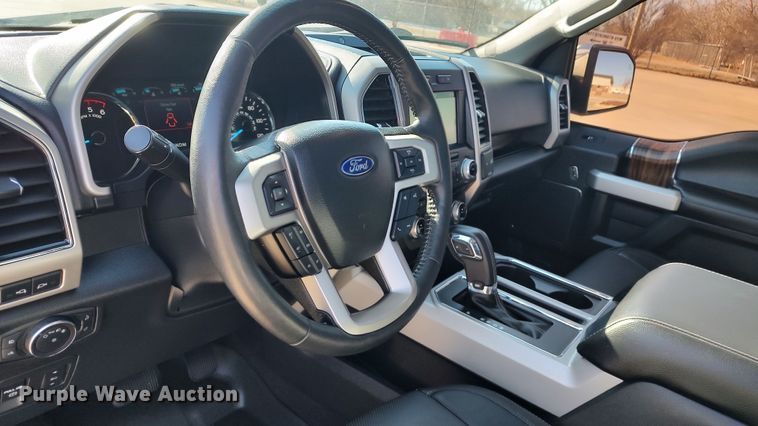 image for item LA9315 2018 Ford F150 Lariat SuperCrew pickup truck