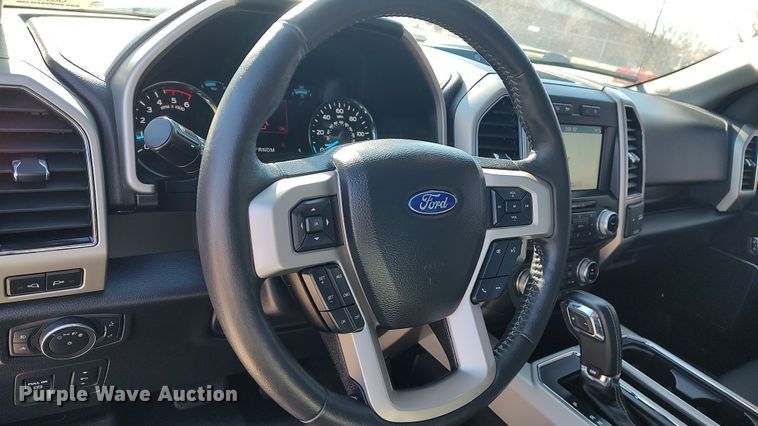 image for item LA9315 2018 Ford F150 Lariat SuperCrew pickup truck