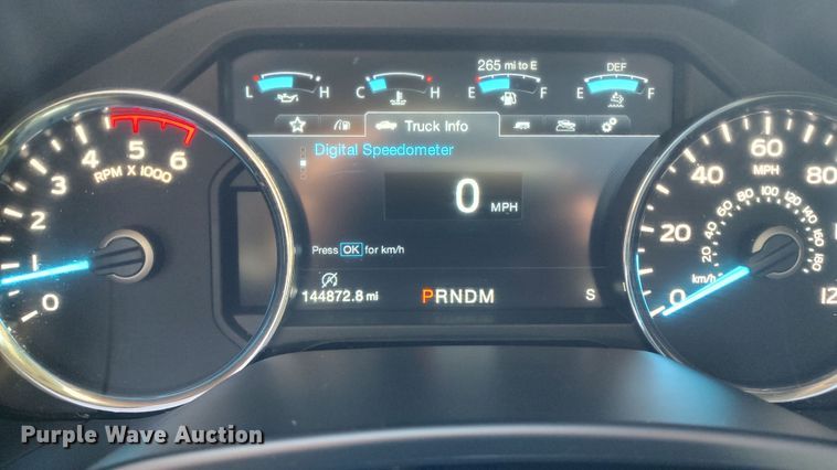 image for item LA9315 2018 Ford F150 Lariat SuperCrew pickup truck