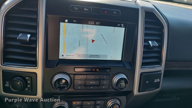 image for item LA9315 2018 Ford F150 Lariat SuperCrew pickup truck