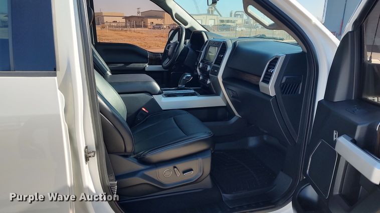 image for item LA9315 2018 Ford F150 Lariat SuperCrew pickup truck