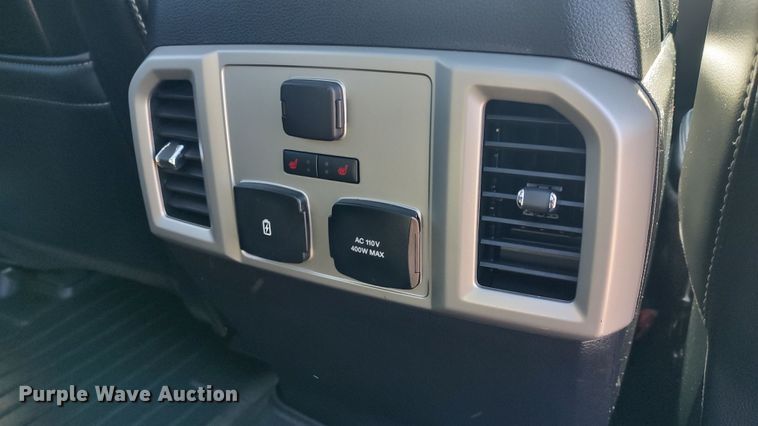 image for item LA9315 2018 Ford F150 Lariat SuperCrew pickup truck