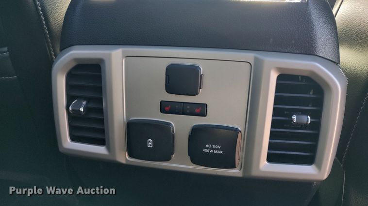 image for item LA9315 2018 Ford F150 Lariat SuperCrew pickup truck