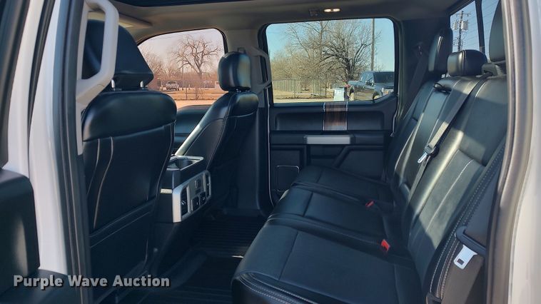 image for item LA9315 2018 Ford F150 Lariat SuperCrew pickup truck