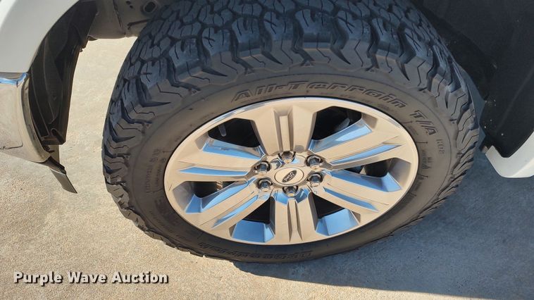 image for item LA9315 2018 Ford F150 Lariat SuperCrew pickup truck