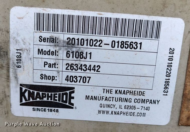 image for item LF9532 2010 Ford F350 Super Duty  SuperCab utility bed pickup truck