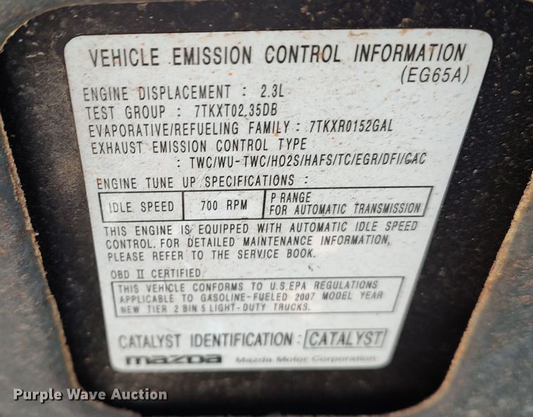 image for item LF9545 2007 Mazda CX-7  SUV