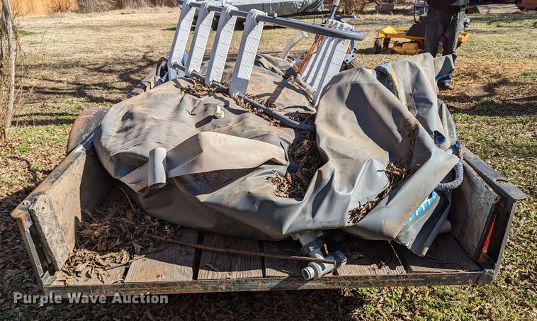 image for item LF9550 Shop built  utility trailer