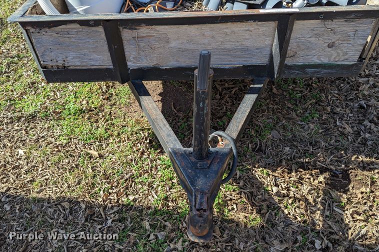 image for item LF9550 Shop built  utility trailer