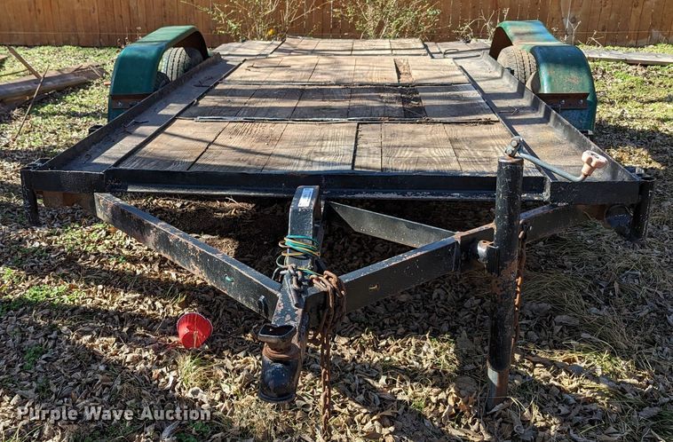 image for item LF9551 Shop built  utility trailer