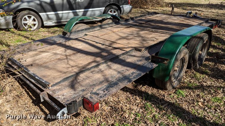 image for item LF9551 Shop built  utility trailer