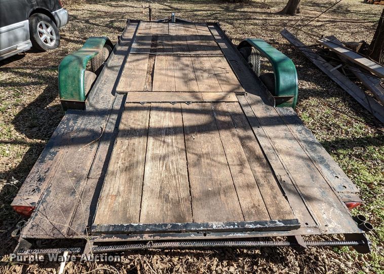 image for item LF9551 Shop built  utility trailer