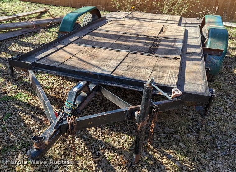 image for item LF9551 Shop built  utility trailer