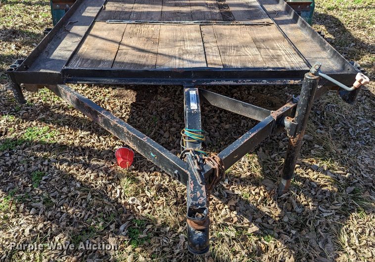 image for item LF9551 Shop built  utility trailer