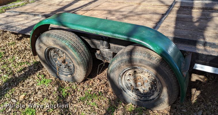image for item LF9551 Shop built  utility trailer