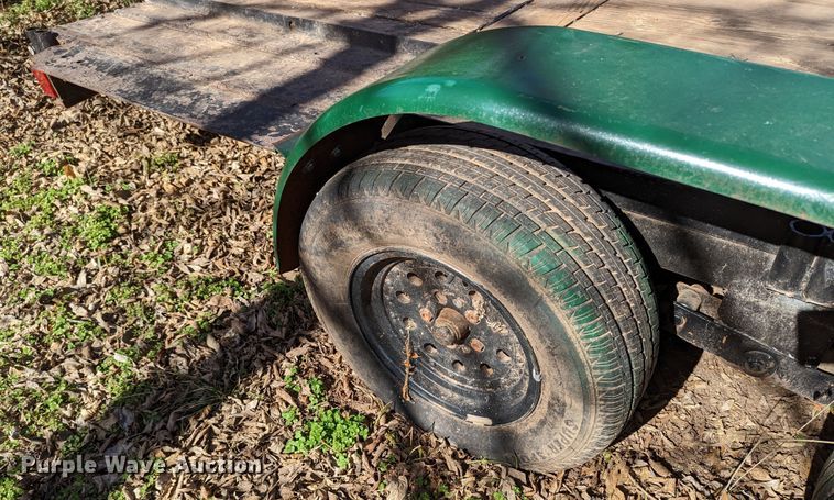 image for item LF9551 Shop built  utility trailer