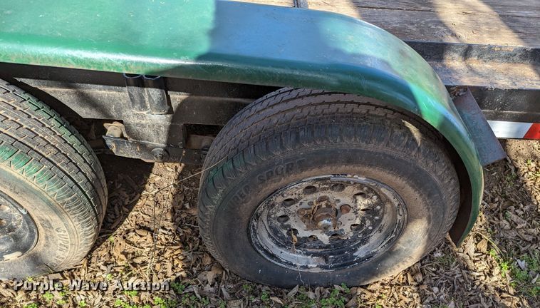 image for item LF9551 Shop built  utility trailer