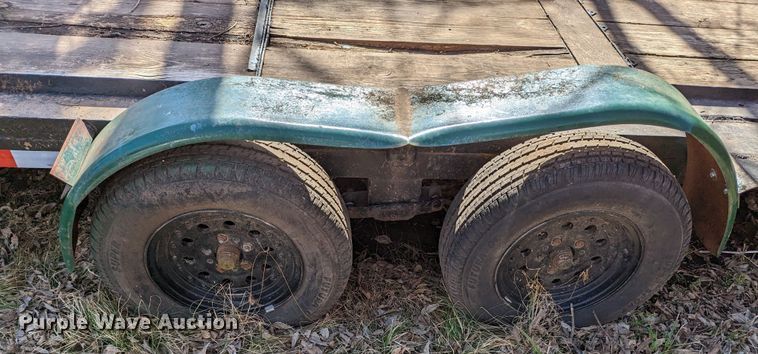 image for item LF9551 Shop built  utility trailer