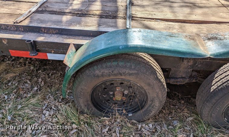 image for item LF9551 Shop built  utility trailer