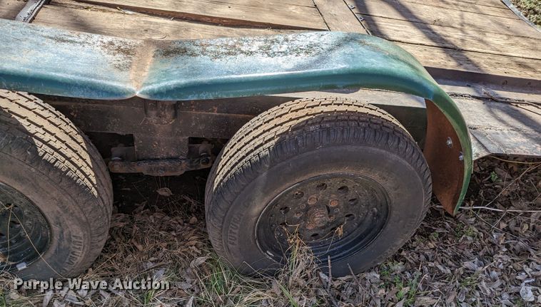 image for item LF9551 Shop built  utility trailer