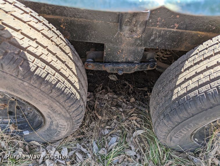 image for item LF9551 Shop built  utility trailer