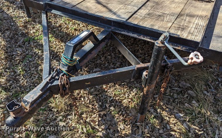 image for item LF9551 Shop built  utility trailer