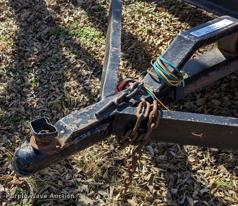 image for item LF9551 Shop built  utility trailer