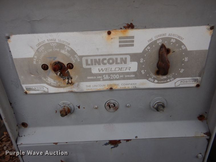 image for item LI9086 (6) Lincoln SA-200 welders