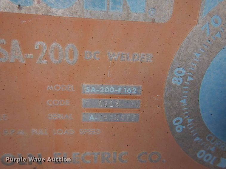 image for item LI9086 (6) Lincoln SA-200 welders