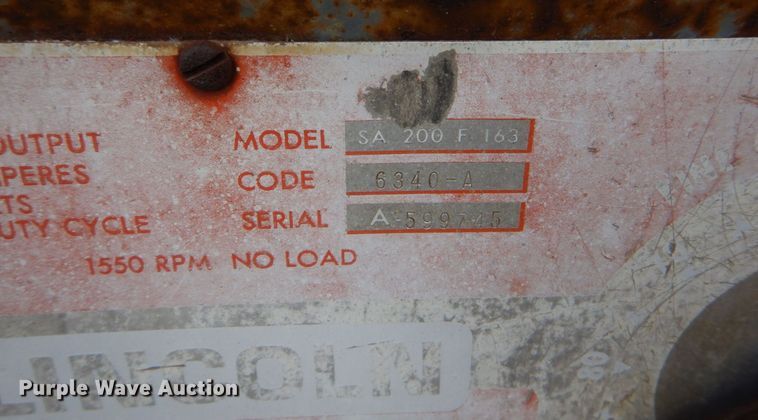 image for item LI9086 (6) Lincoln SA-200 welders