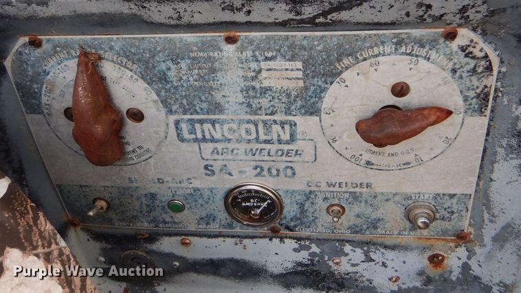 image for item LI9086 (6) Lincoln SA-200 welders
