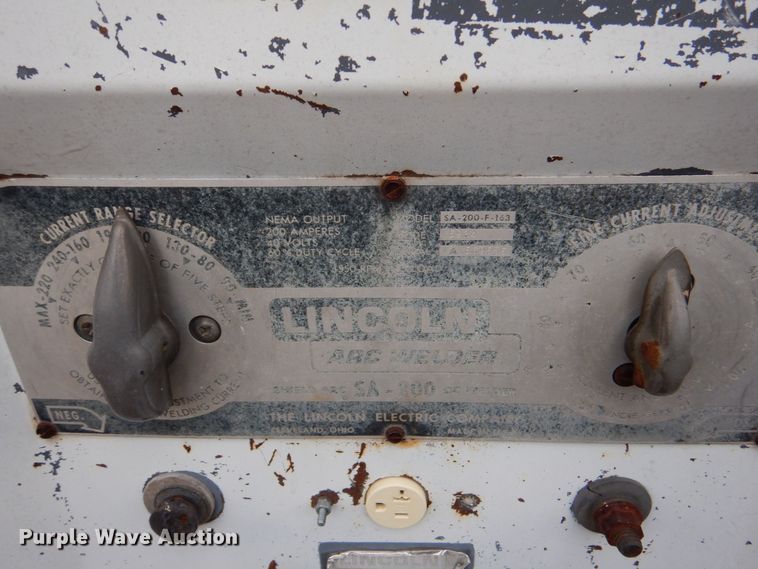 image for item LI9086 (6) Lincoln SA-200 welders