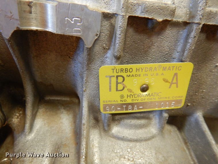 image for item LP9537 GM Turbo Hydramatic 400  automatic transmission