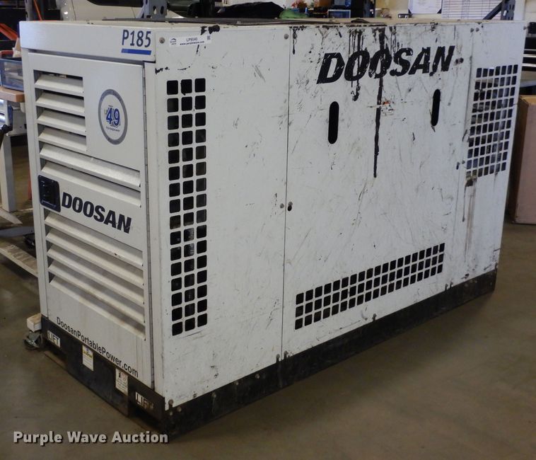 image for item LP9540 2019 Doosan P185WDOU-T4F  air compressor