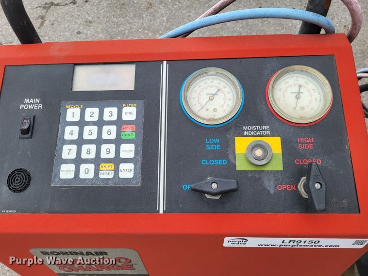 image for item LR9150 (2) Robinair refrigerant recovery machines