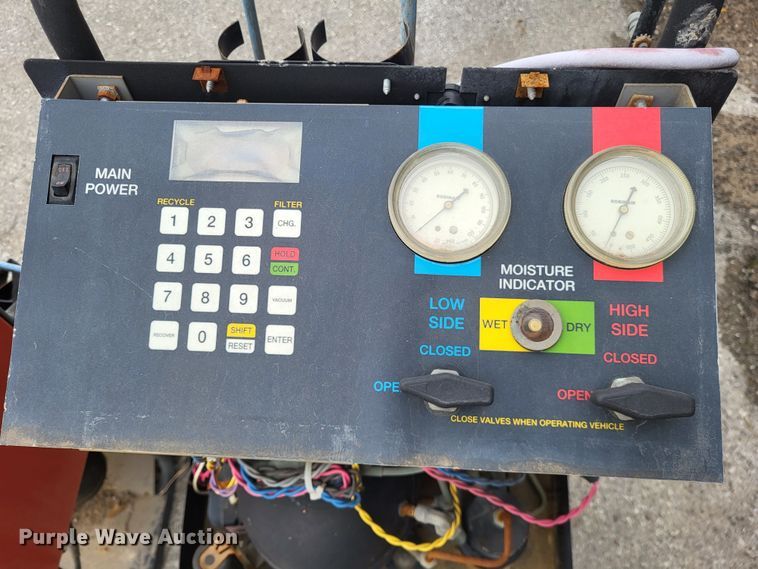 image for item LR9150 (2) Robinair refrigerant recovery machines