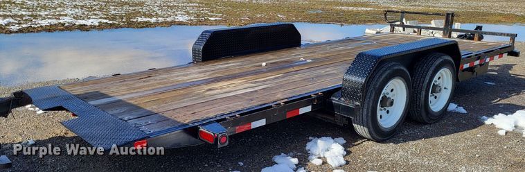 image for item LR9155 2014 Big Tex 14TL-20BK  tilt deck equipment trailer